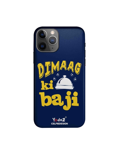 CelfieDesign Navy Blue & White Dimaag Ka Ghanti Bajne Laga Yedaz Quirky Sustainable Apple iPhone 11 Pro Max Back Cover
CelfieDesign Navy Blue & White Dimaag Ka Ghanti Bajne Laga Yedaz Quirky Sustainable Apple iPhone 11 Pro Max Back Cover