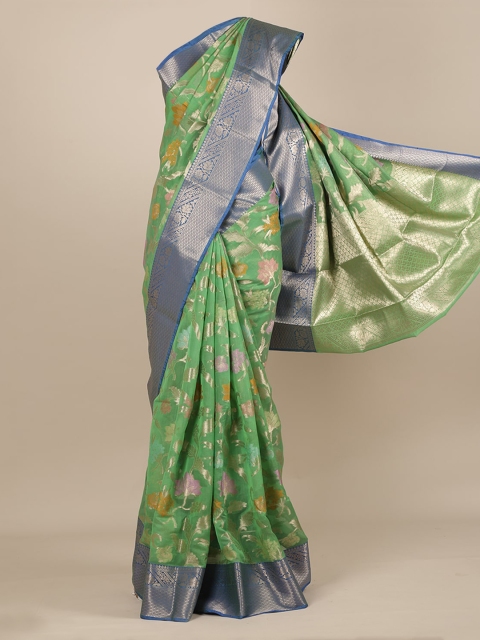 Pothys Green Woven Design Saree