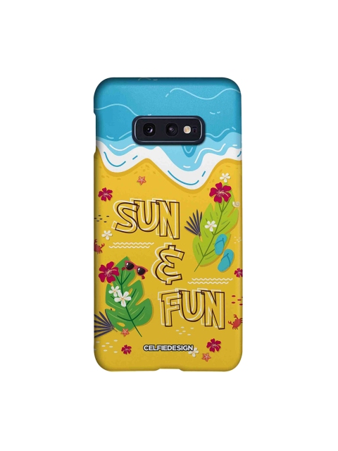 CelfieDesign Yellow & Blue Sun And Fun Base 501 Quirky Sustainable Samsung Galaxy S10E Back Cover
CelfieDesign Yellow & Blue Sun And Fun Base 501 Quirky Sustainable Samsung Galaxy S10E Back Cover