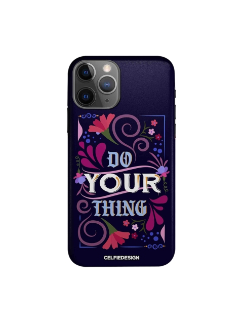CelfieDesign Navy Blue & Pink Do Your Thing Quirky Sustainable Apple iPhone 11 Pro Max Mobile Back Cover
CelfieDesign Navy Blue & Pink Do Your Thing Quirky Sustainable Apple iPhone 11 Pro Max Mobile Back Cover