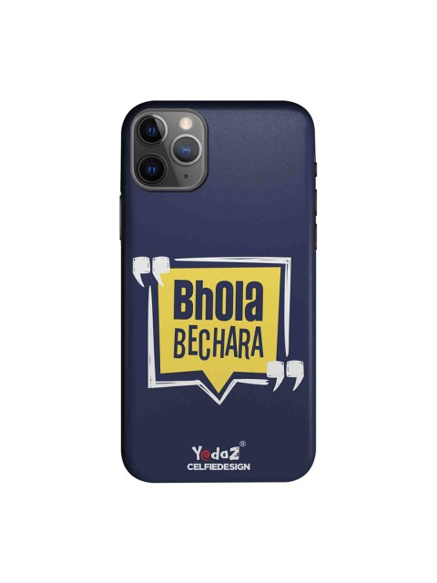 CelfieDesign Navy Blue & Yellow Bhola Bechara Yedaz Quirky Sustainable Apple iPhone 11 Pro Back Cover
CelfieDesign Navy Blue & Yellow Bhola Bechara Yedaz Quirky Sustainable Apple iPhone 11 Pro Back Cover