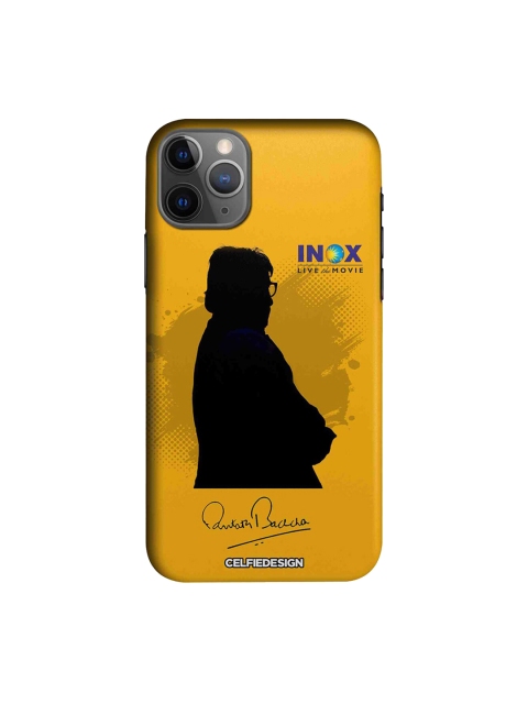 CelfieDesign Yellow & Black InoxBB Quirky Sustainable Apple iPhone 11 Pro Mobile Back Cover