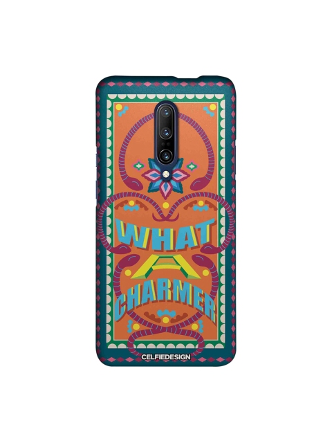 CelfieDesign Orange & Blue What A Charmer OnePlus 7 Pro Back Cover
