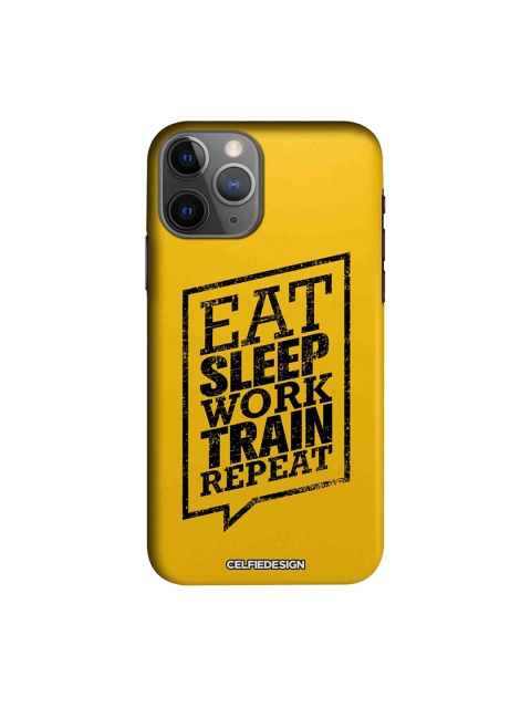 CelfieDesign Yellow & Black Eat Sleep Quirky Sustainable Apple iPhone 11 Pro Max Mobile Back Cover
CelfieDesign Yellow & Black Eat Sleep Quirky Sustainable Apple iPhone 11 Pro Max Mobile Back Cover