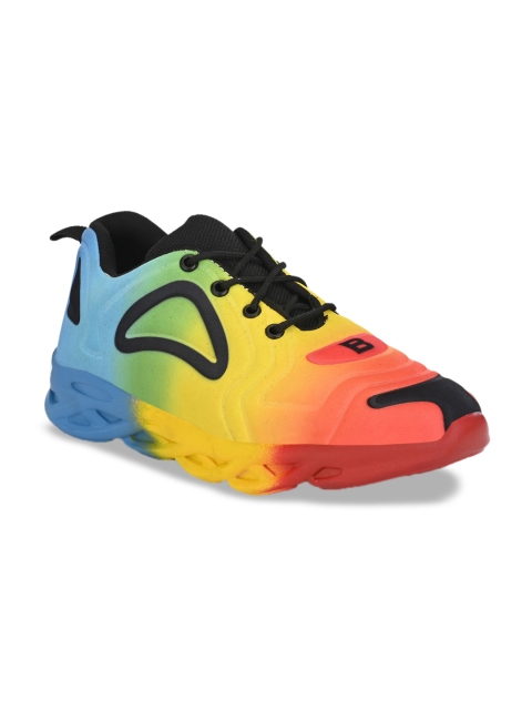 BUCIK Men Orange Sneakers