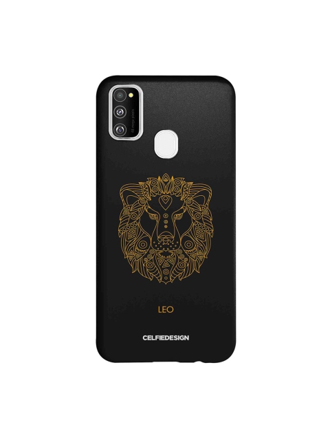 CelfieDesign Black Leo Samsung Galaxy M30S Back Cover