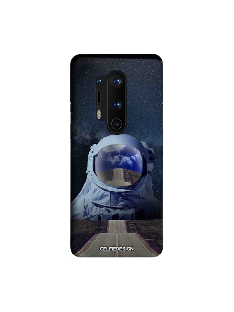 CelfieDesign Grey & Blue Space OnePlus 8 Pro Sustainable Case