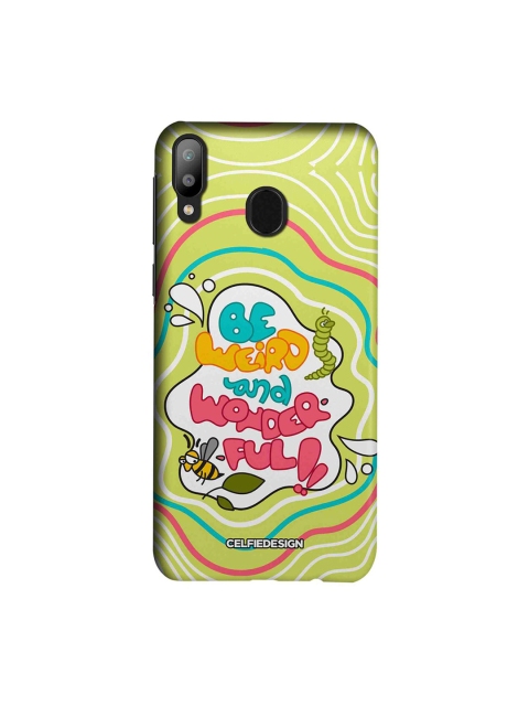 CelfieDesign Green & Pink Be Weird And Wonderful Quirky Sustainable Samsung Galaxy M20 Mobile Back Cover
CelfieDesign Green & Pink Be Weird And Wonderful Quirky Sustainable Samsung Galaxy M20 Mobile Back Cover