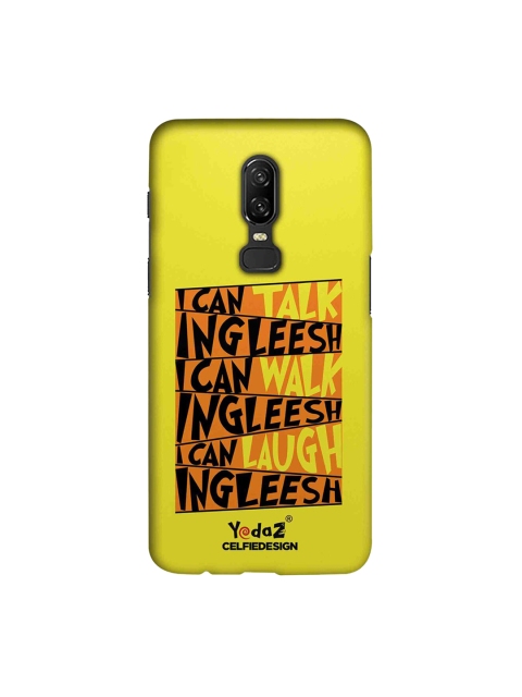 CelfieDesign Yellow & Orange I Can Talk Ingleesh I Can Yedaz Quirky OnePlus 6 Back Cover
CelfieDesign Yellow & Orange I Can Talk Ingleesh I Can Yedaz Quirky OnePlus 6 Back Cover