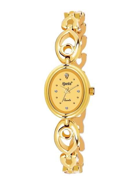 Ajanta Women Gold-Toned Analogue Watch Ajanta_AWC411MRL/3