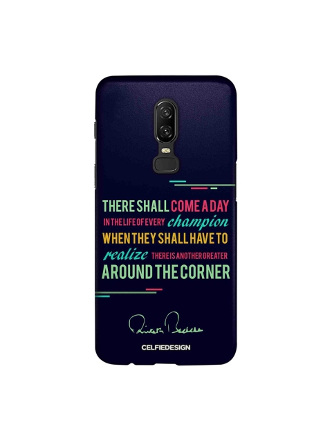 CelfieDesign Navy Blue & Green Champion AB Quotes AB Collections Quirky Sustainable OnePlus 6 Back Cover
CelfieDesign Navy Blue & Green Champion AB Quotes AB Collections Quirky Sustainable OnePlus 6 Back Cover
