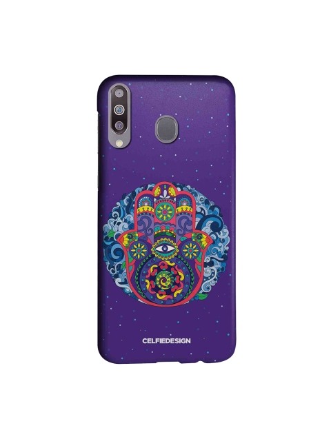 CelfieDesign Purple & Blue Humsa Mandala Quirky Sustainable Samsung Galaxy M30 Mobile Back Cover
CelfieDesign Purple & Blue Humsa Mandala Quirky Sustainable Samsung Galaxy M30 Mobile Back Cover