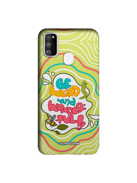 CelfieDesign Black & Pink Be Weird And Wonderful Samsung Galaxy M30s Back Cover, Lime green
CelfieDesign Black & Pink Be Weird And Wonderful Samsung Galaxy M30s Back Cover, Lime green