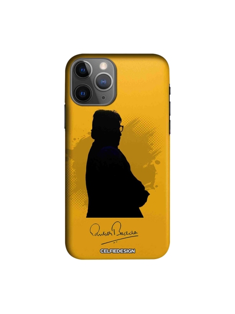 CelfieDesign Mustard Yellow BB With Signature iPhone 11 Pro Max Sustainable Back Case