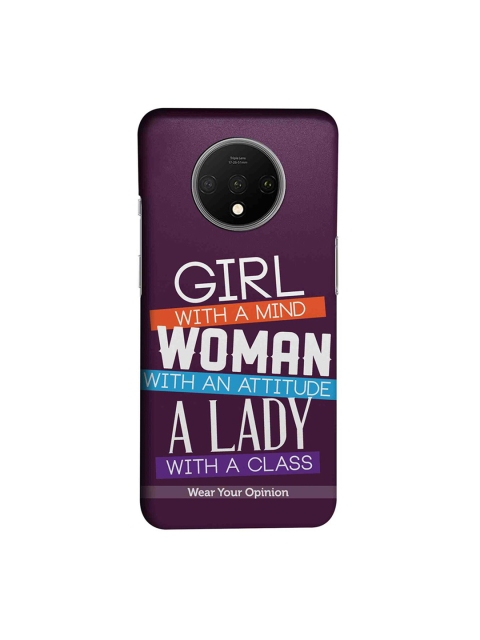 CelfieDesign Burgundy & White Girl Woman Lady Wear Your Opinion OnePlus 7T Back Cover
CelfieDesign Burgundy & White Girl Woman Lady Wear Your Opinion OnePlus 7T Back Cover