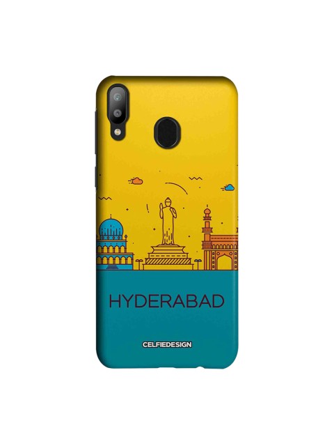 CelfieDesign Yellow & Blue Hyderabad Skyline Quirky Samsung Galaxy M20 Mobile Back Cover
CelfieDesign Yellow & Blue Hyderabad Skyline Quirky Samsung Galaxy M20 Mobile Back Cover