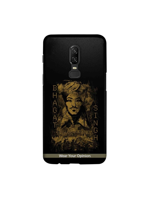 CelfieDesign Black & Brown Bhagat Singh Series Printed OnePlus 6 Sustainable Back Cover
CelfieDesign Black & Brown Bhagat Singh Series Printed OnePlus 6 Sustainable Back Cover