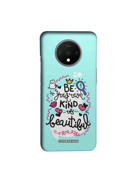 CelfieDesign Turquoise-Blue & Black Be Your Own Kind Of Beautiful OnePlus 7T Back Cover
CelfieDesign Turquoise-Blue & Black Be Your Own Kind Of Beautiful OnePlus 7T Back Cover