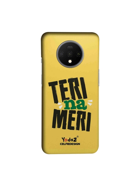 CelfieDesign Yellow Black Teri Meri OnePlus 7T Back Cover