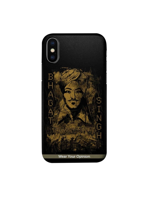 CelfieDesign Black & Brown Bhagat Singh Series Wear Your Opinion Quirky Sustainable Apple iPhone 8 Mobile Back Cover
CelfieDesign Black & Brown Bhagat Singh Series Wear Your Opinion Quirky Sustainable Apple iPhone 8 Mobile Back Cover