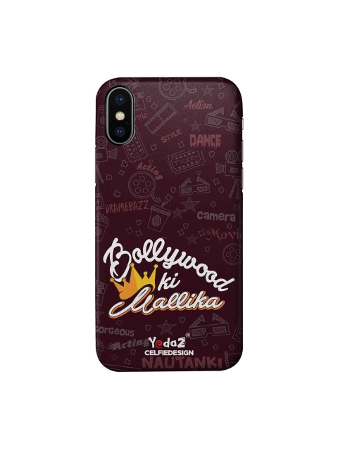 CelfieDesign Maroon & White Bollywood ki Mallika Printed iPhone X Sustainable Back Cover
CelfieDesign Maroon & White Bollywood ki Mallika Printed iPhone X Sustainable Back Cover