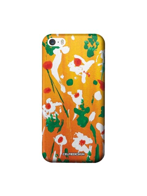 CelfieDesign Yellow & Green Blooming iPhone SE Sustainable Case