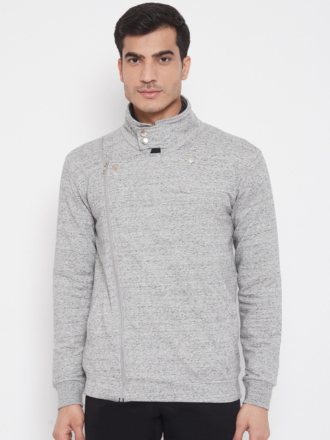 Hypernation Men Grey Sporty Jacket