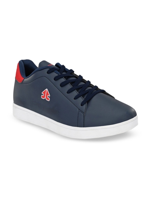 OFF LIMITS Men Navy Blue & Red Running Shoes