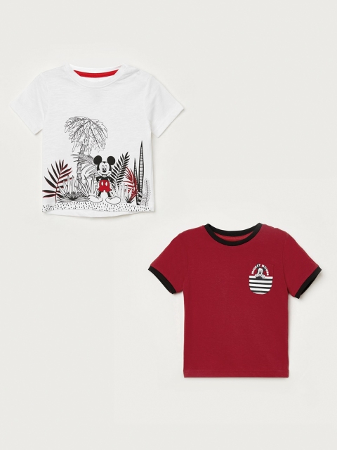 Juniors by Lifestyle Boys Red & White Set of 2 Mickey Mouse Printed Round Neck T-shirt
Juniors by Lifestyle Boys Red & White Set of 2 Mickey Mouse Printed Round Neck T-shirt
