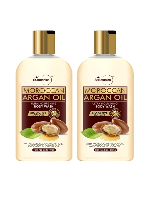 St.Botanica Set of 2 Moroccan Argan Oil Ultra Nourishing Body Wash 300 ml each, Cream
St.Botanica Set of 2 Moroccan Argan Oil Ultra Nourishing Body Wash 300 ml each, Cream