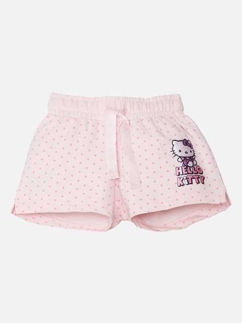Kids Ville Hello Kitty featured Pink Shorts for Girls