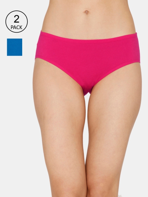 Zivame Women Pack of 3 Assorted Hipster Briefs ZI2517