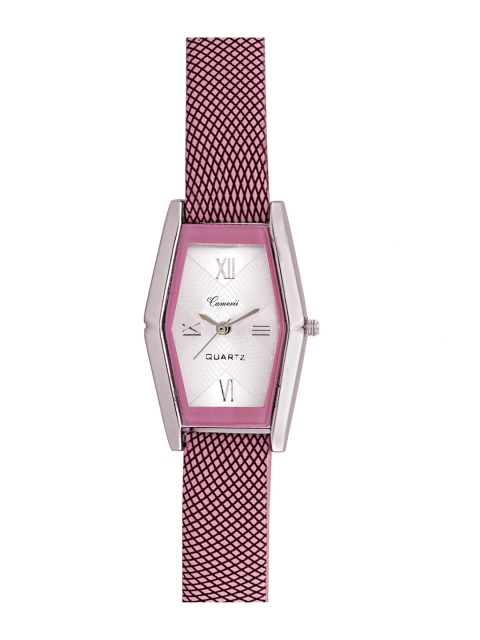 Camerii Women Steel & Grey Analogue Watch