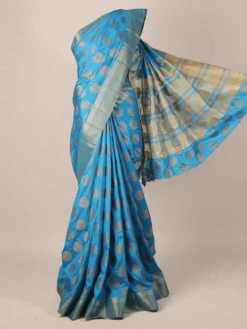 Pothys Blue Woven Design Saree
Pothys Blue Woven Design Saree