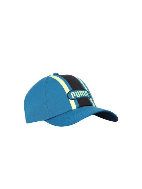 Puma Unisex Blue Printed Snapback Cap
