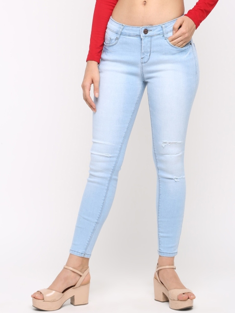 ZHEIA Women Blue Skinny Fit Jeans