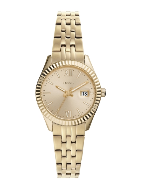 Fossil Women Gold-Toned Analogue Watch ES4993