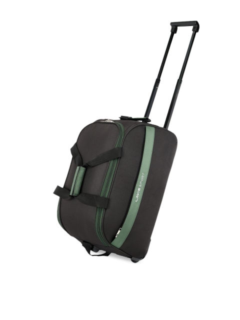 LAVIE SPORT Unisex Black Solid Meridian Duffel Bag