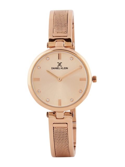 Daniel Klein Women Rose Gold Analogue Watch DK.1.12425-3