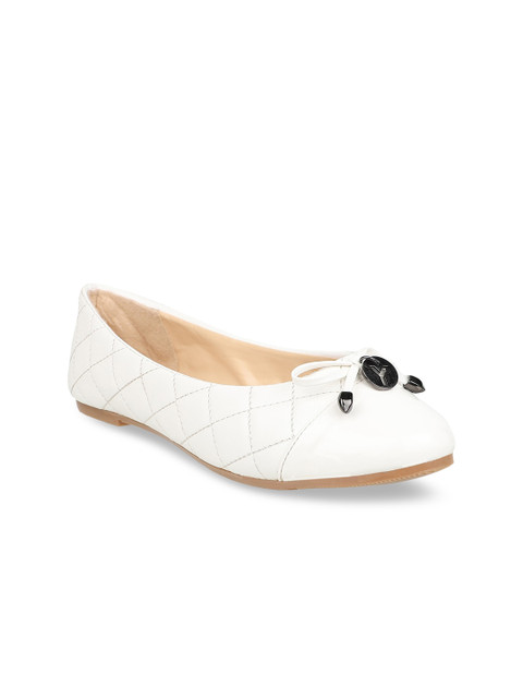 Sherrif Shoes Women White Printed Ballerinas
Sherrif Shoes Women White Printed Ballerinas