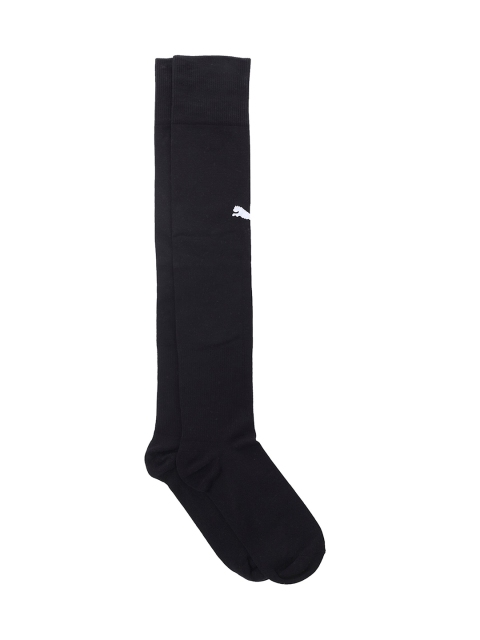 Puma Men Black Solid Calf-Length Socks