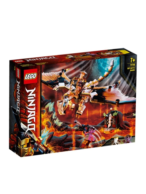 LEGO Kids Multicoloured Wu's Battle Dragon Playset, Multi