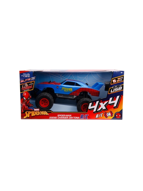Jada Toys Kids Multicoloured Spiderman Elite 1:12 4X4 Remote Control Monster Car Toys, Multi