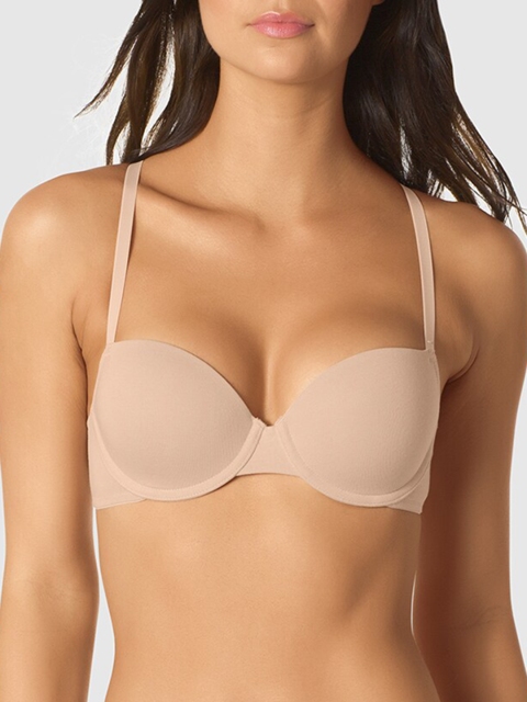 La Senza Women Nude-coloured Solid Wired Lightly Padded Everyday Bra 11132104-02MI
La Senza Women Nude-coloured Solid Wired Lightly Padded Everyday Bra 11132104-02MI