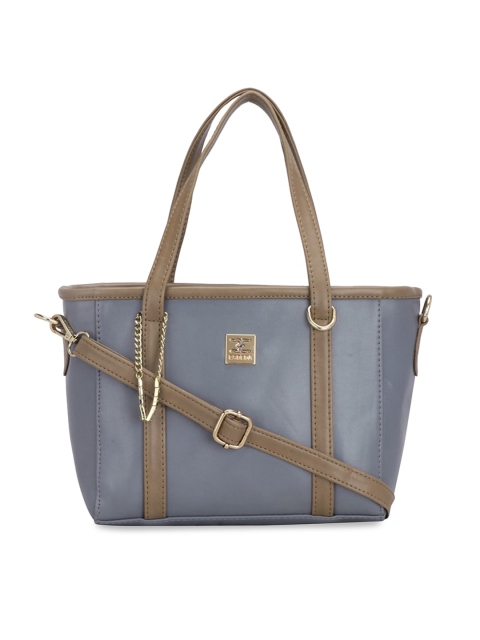 ESBEDA Grey Solid Shoulder Bag