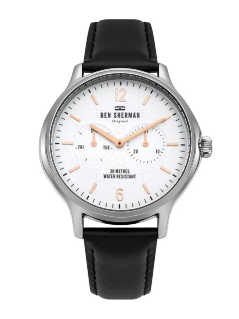 BEN SHERMAN Men White Analogue Watch