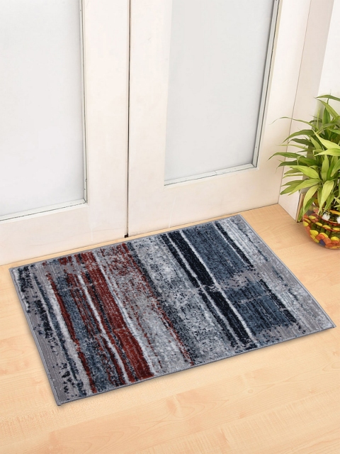 SPACES Grey Printed 2100 GSM Doormat