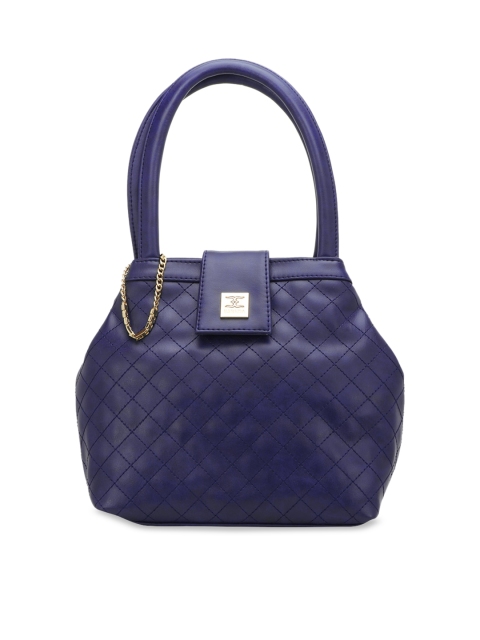 ESBEDA Blue Solid Handheld Bag