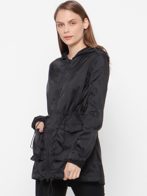 FOREVER 21 Women Black Solid Tailored Jacket