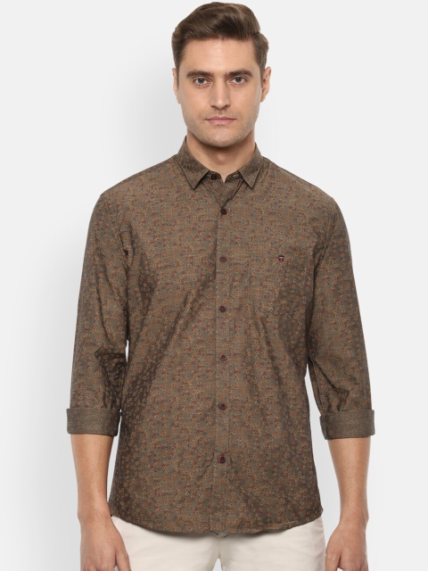 Louis Philippe Sport Men Multicoloured Slim Fit Printed Casual Shirt, Multi